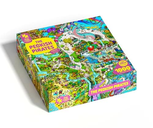 The Peckish Pirates. Puzzle de 1 000 pièces de The Magic Puzzle Company. Série Quatre