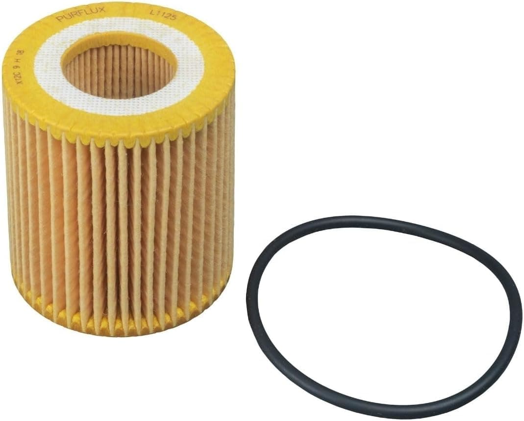 PURFLUX Filtre à huile Cartouche filtrante L1125 Compatible avec PEUGEOT 208 I 3/5 portes CA, CC 308 II 3/5 portes LB, LP, LW, LH, L3 2008 Break CU 308 II SW LC, LJ, LR, LX, L4
