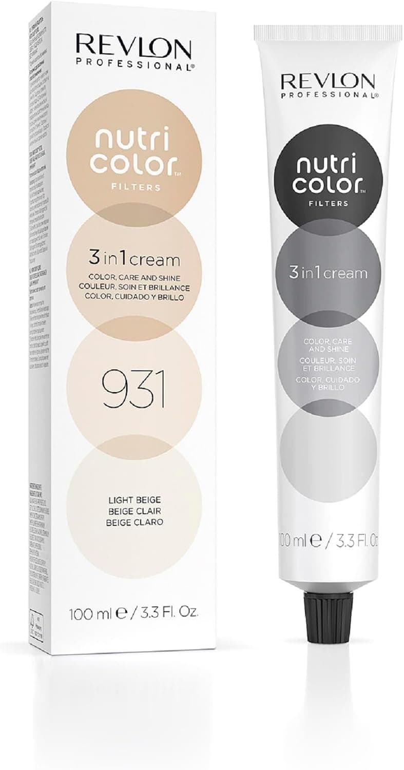Revlon Professional - Nutri Color Filters - Soin Repigmentant Nutritif - Soin pour les Cheveux Protecteur et Raviveur de Couleur - Soin Cheveux Nourrissant - A faire à la Maison