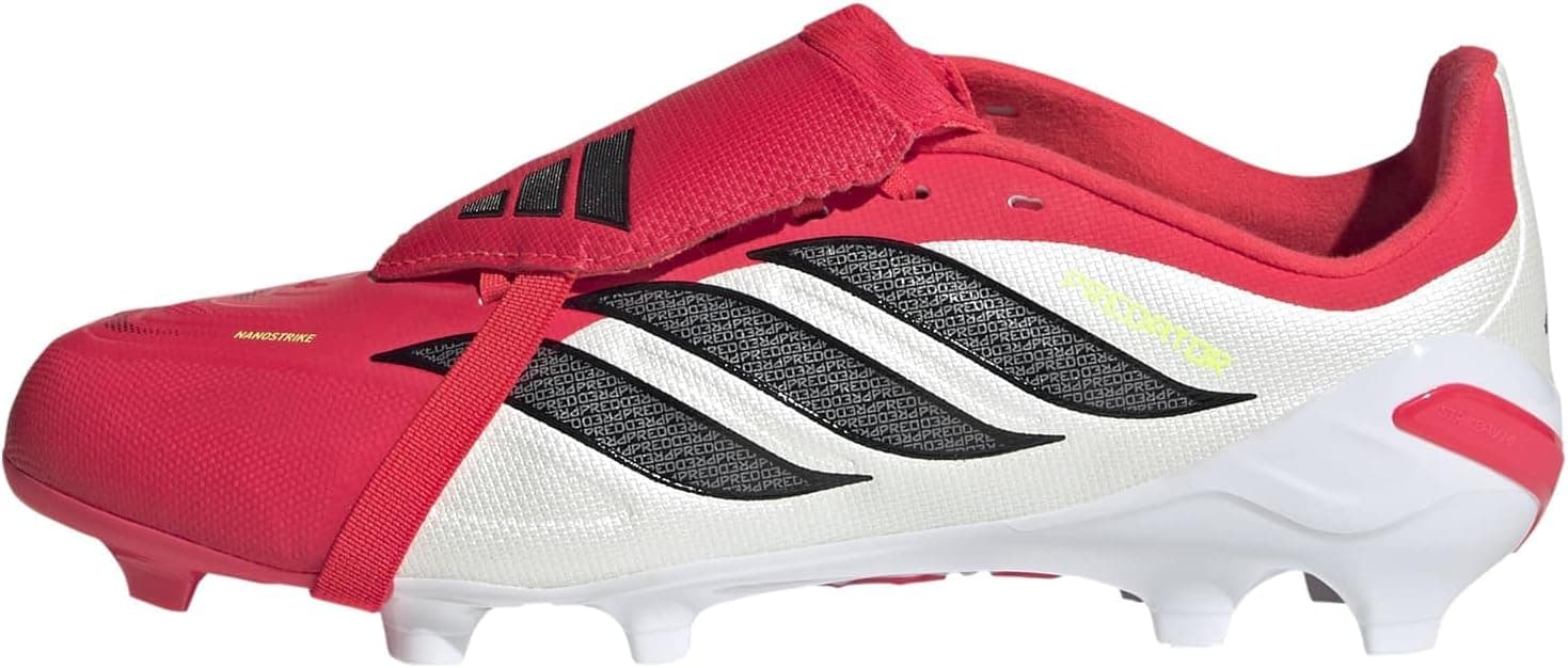 adidas Kids' Chaussure de Football Predator League Fold-Over Tongue Terrain Souple Enfants