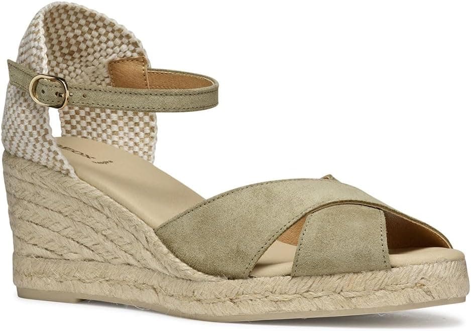 Geox Femme Gelsa Low A Sandales compensées