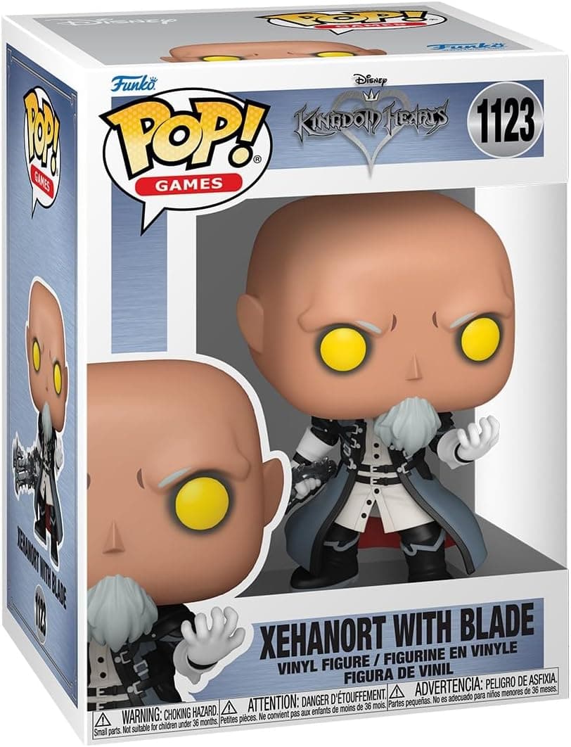 Funko Pop! Games: Kingdom Hearts - Xehanort with Blade - Figurine en Vinyle à Collectionner - Idée de Cadeau - Produits Officiels - Movies Fans