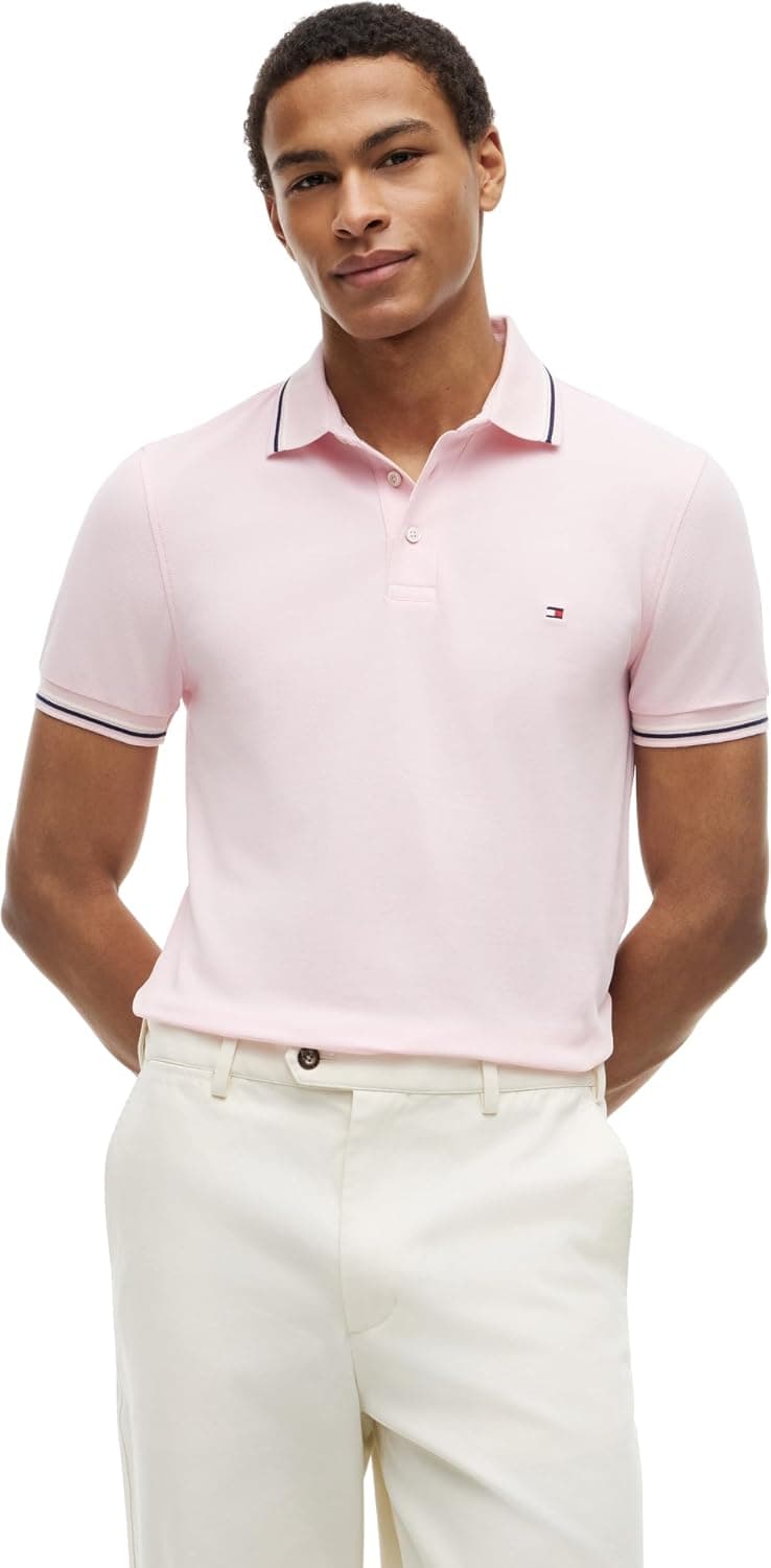 Tommy Hilfiger Polo Manches Courtes Homme Tipped Seasonal Slim Fit