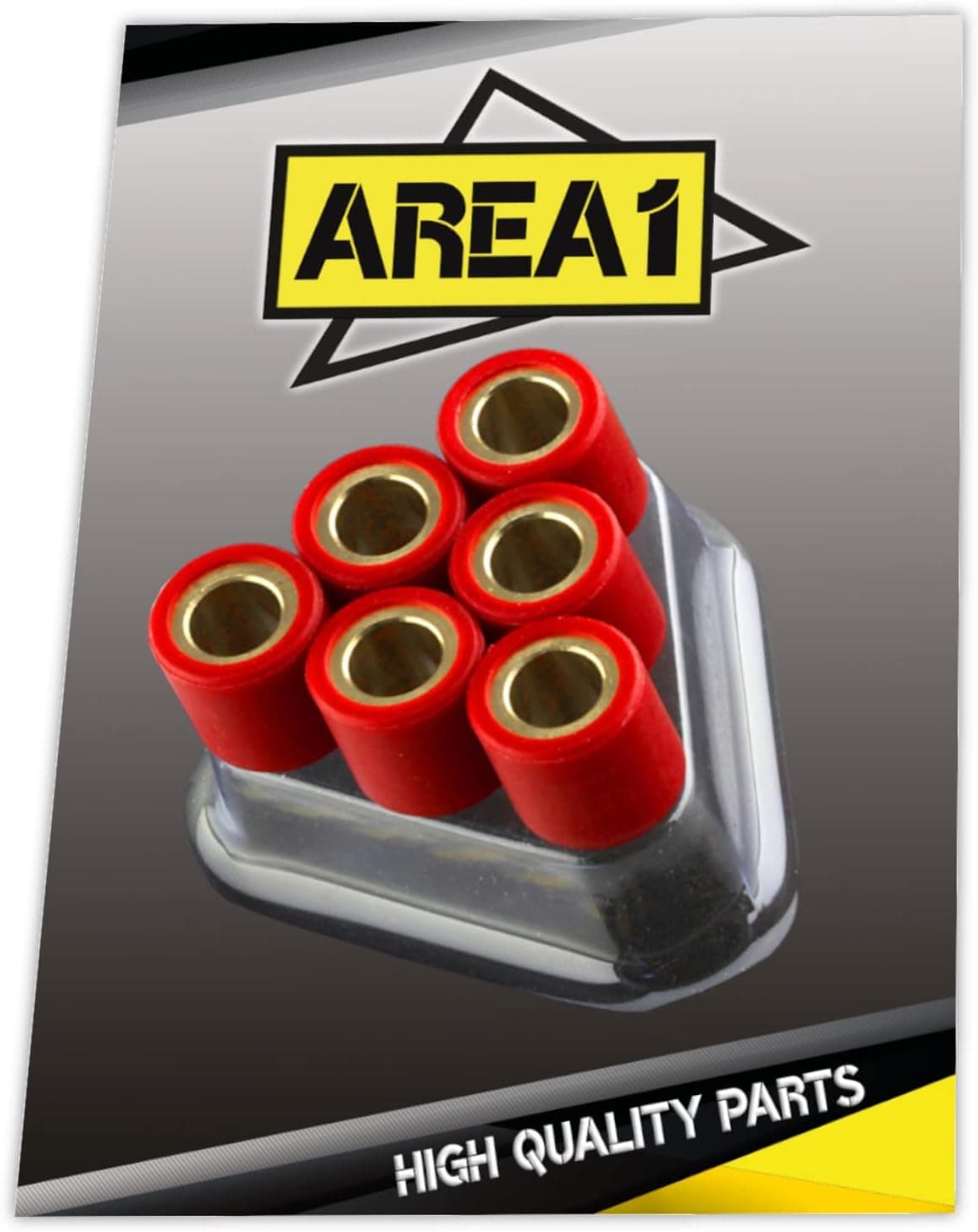 Area1 Galet de Variateur, Rouleaux de Variateur - Libre choix des dimensions - 15 x 12 16 x 13 19 x 15,5 mm (16 x 13 mm, 8,0 g)