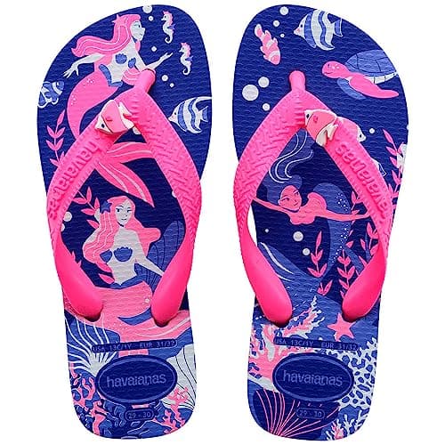 Havaianas Kids Fantasy Fille FlipFlop Marine Blue 29 EU