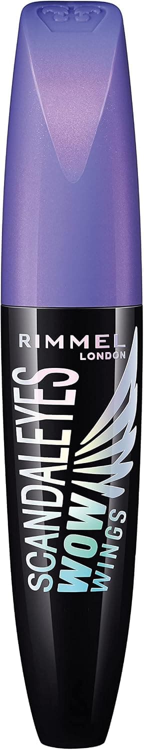 Rimmel - Mascara Scandal'eyes Wow Wings - Volume extrême - Longue Tenue - 003 Extreme Black - 12ml
