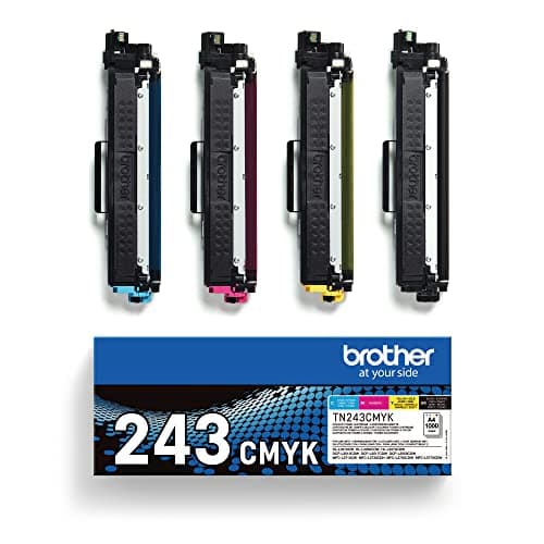 Brother TN-243CMYK Pack de 4 Toners laser Noir, Cyan, Magenta, Jaune