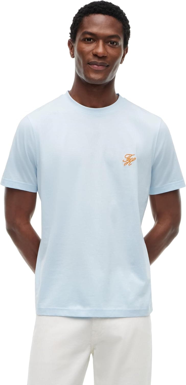 Tommy Hilfiger Script Monogram Swimshop Tee Mw0mw43066 T-Shirt S/S Homme