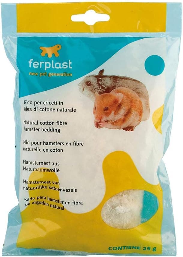Ferplast Ferplast FPZ 4630 Accessoire nid pour Hamster en Fibres Naturelles pour rongeurs