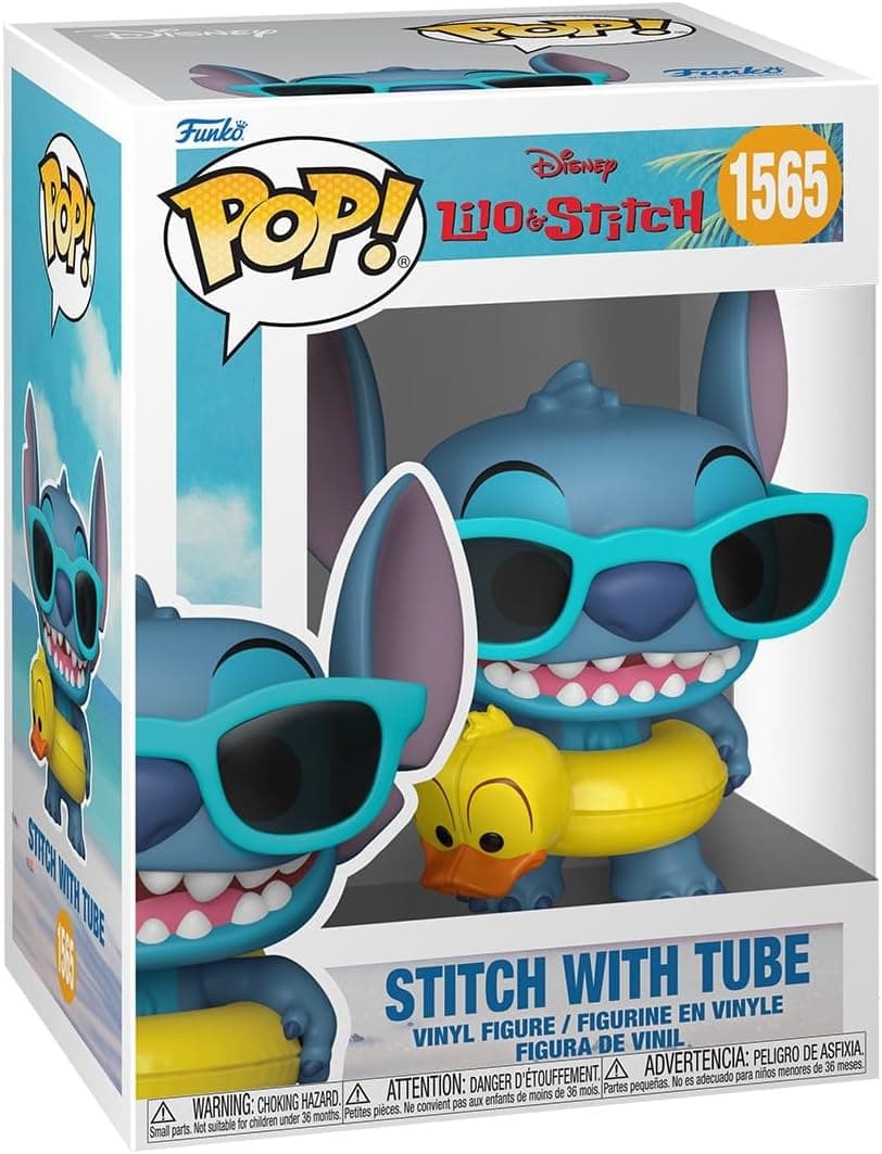 Funko Pop! Disney Lilo & Stitch - Tuber Stitch | Goodies Officiels Cartoon/Animation - Figurine Vinyle à Collectionner - Idée Cadeau Anniversaire pour Fans et Collectionneurs