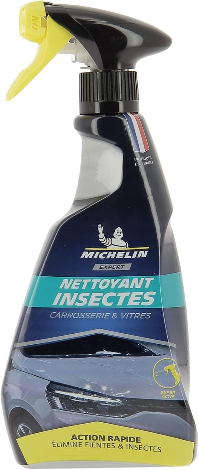 MICHELIN 009442 Expert Nettoyant Insectes Carrosserie Et Vitres 500 ML