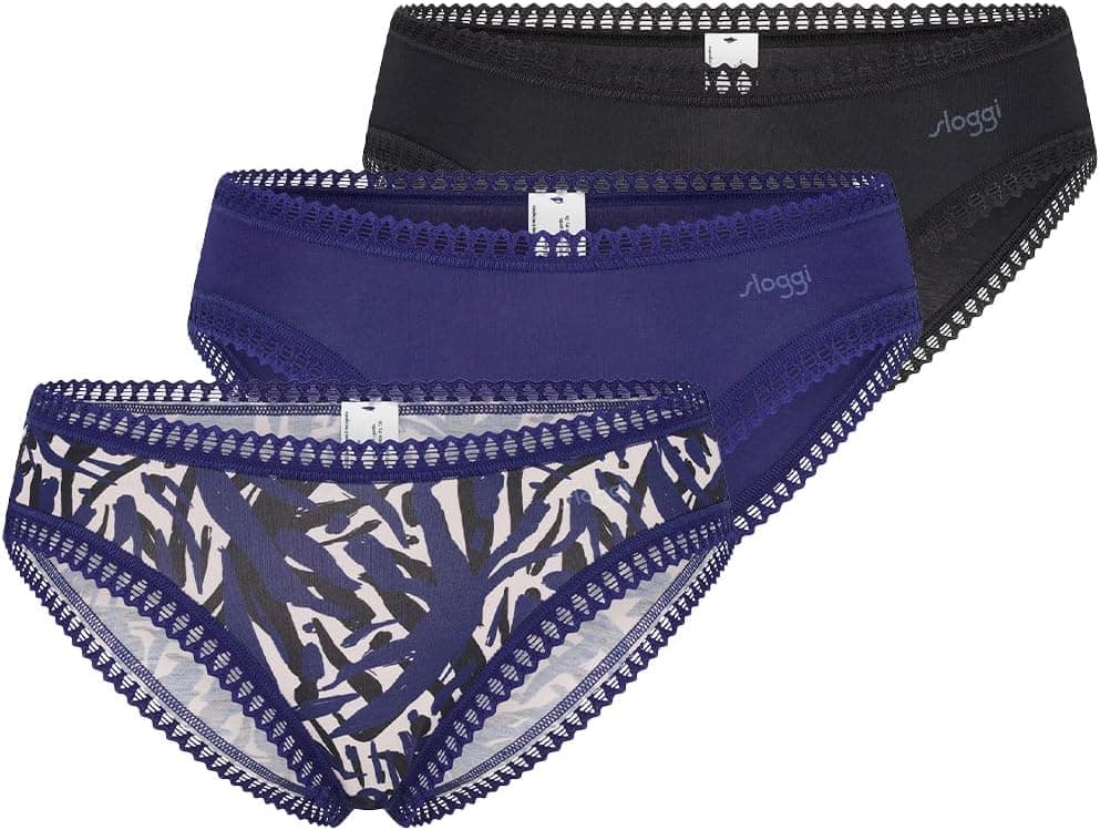 Sloggi Sloggi Go Crush Mini C3p Slip Femme (Lot de 3)