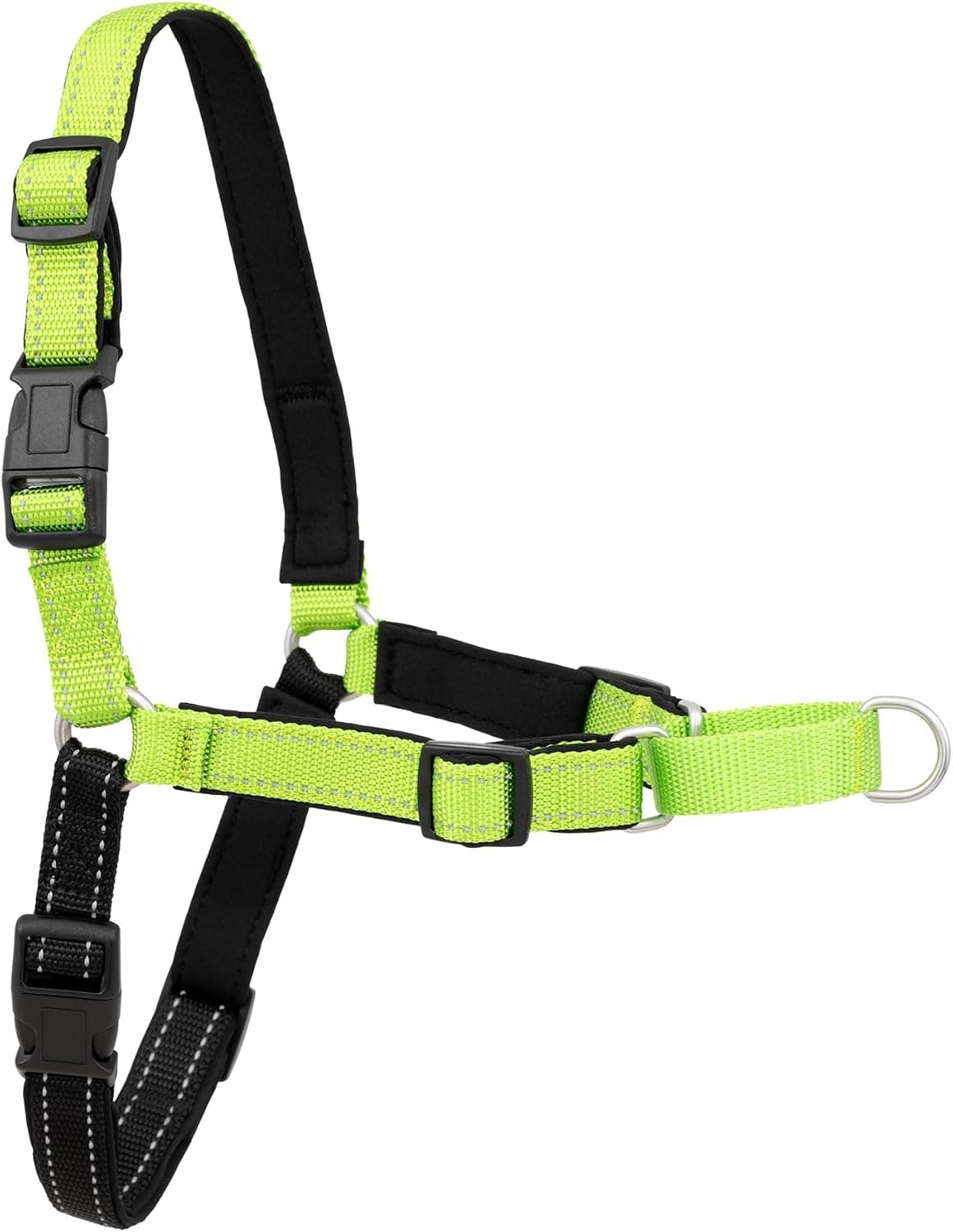 PetSafe Easy Walk Deluxe Harnais pour Chien Anti-Traction Parfait pour Le Dressage de Laisse, empêche Les Animaux de Tirer et de s'étouffer Lors des promenades, Taille S, Couleur Pomme