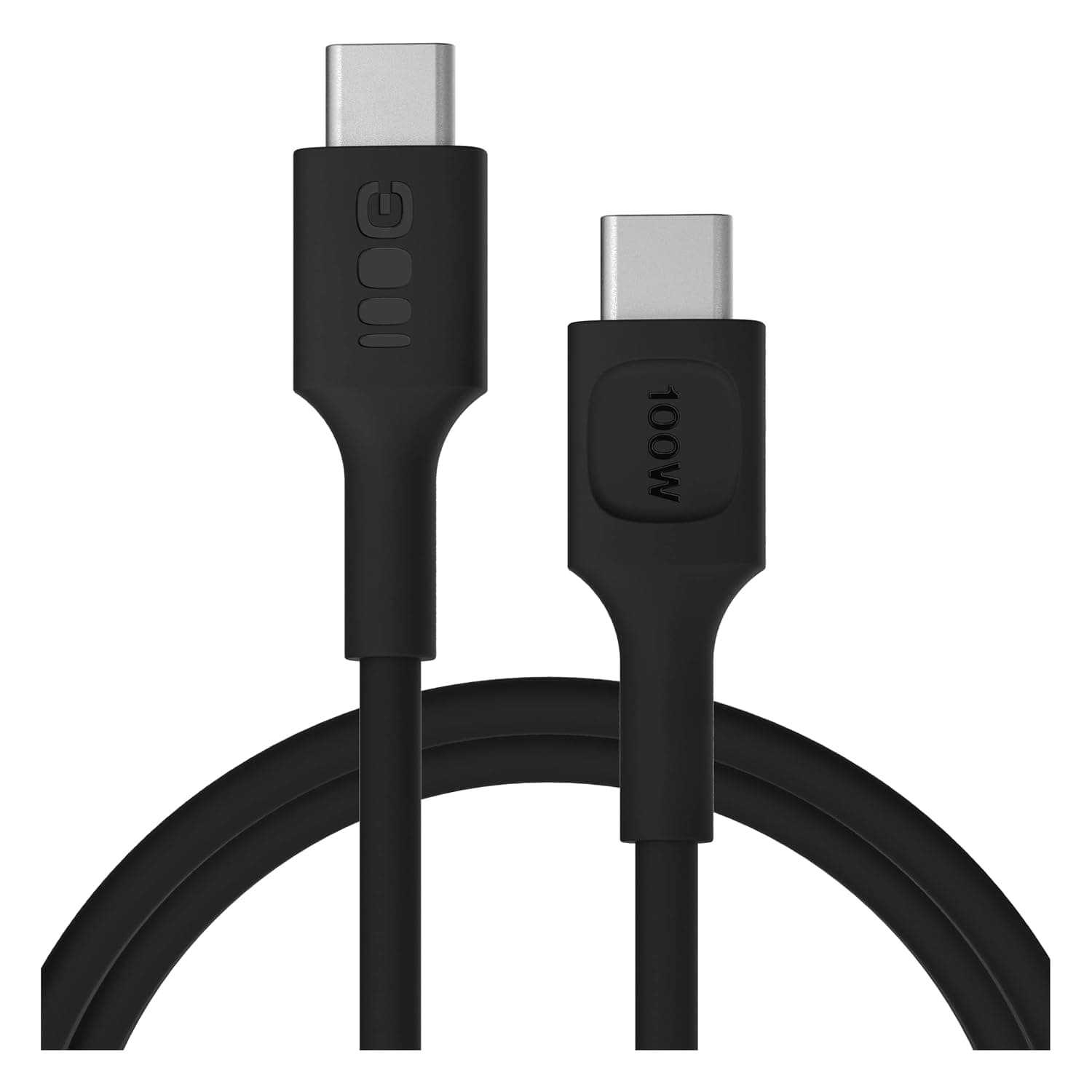 Green Cell PowerFlex Câble USB-C 100 W Charge rapide PD (noir, 120)