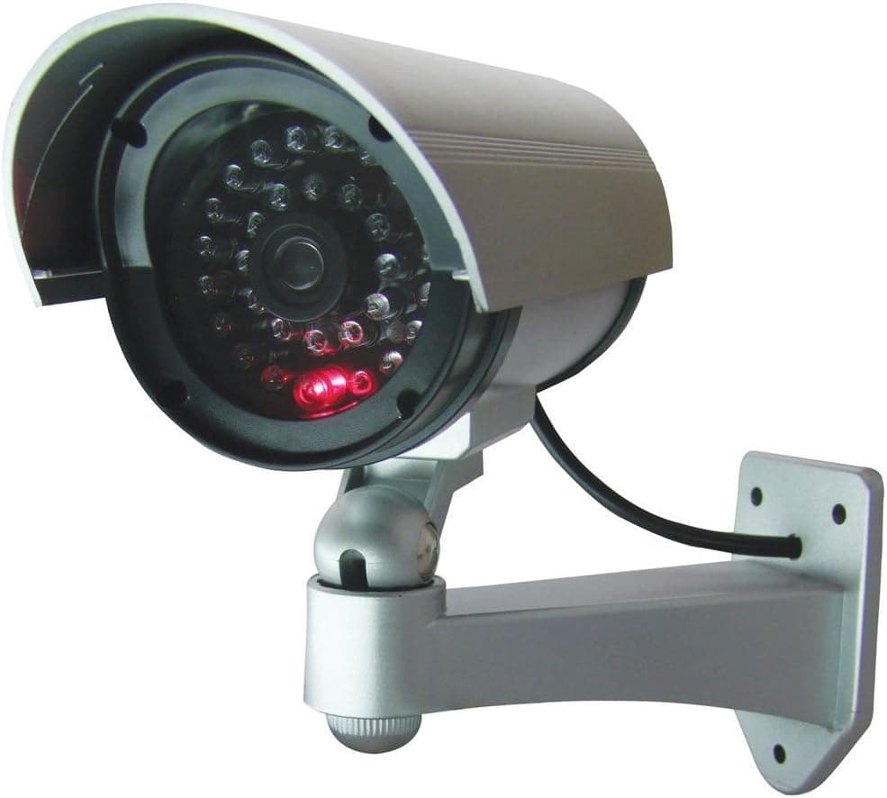 Tempo DI SALDI Caméra De Surveillance Faux Extérieur Lumière LED Clignotant Infrarouge