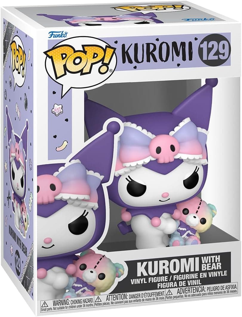 Funko Hello Kitty Kuromi avec Ours Pop! n°129 Indifférent Pop! Standard