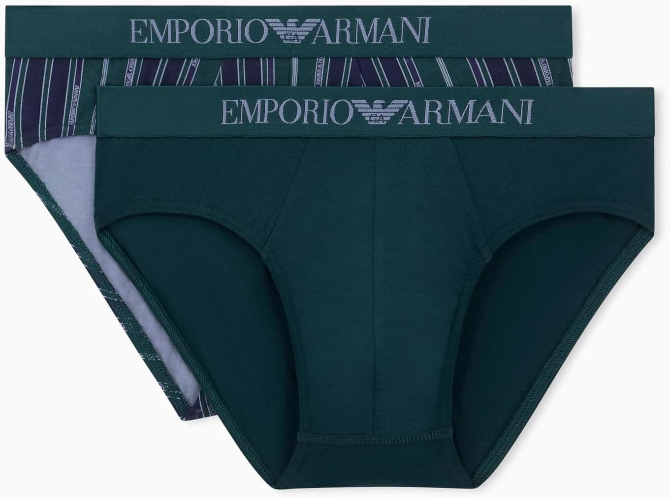 Emporio Armani 2-Pack Brief Slips Homme (Lot de 2)