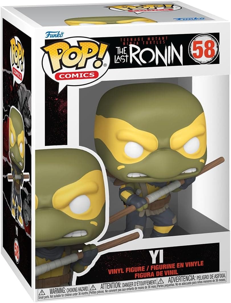 Funko Pop! Comics: Teenage Mutant Ninja Turtles - Yi - TMNT Comics - Figurine en Vinyle à Collectionner - Idée de Cadeau - Produits Officiels