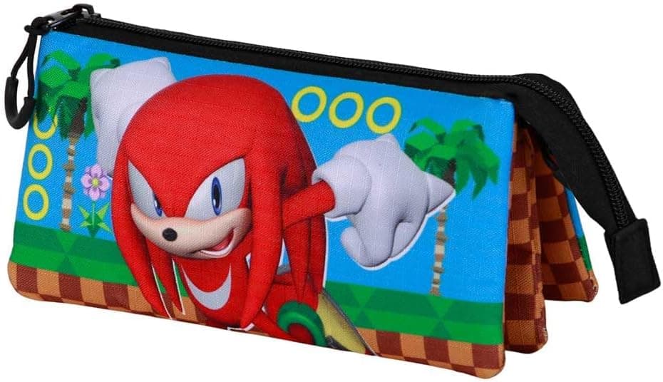 Trousse Triple Sonic The Hedgehog - Sega Trousse Triple, Taille Unique