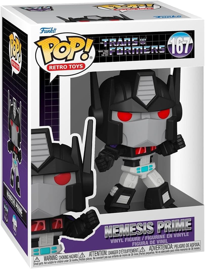 Funko Pop! TV: Transformers - Nemesis Prime | Goodies Officiels - Figurine Vinyle à Collectionner et Déco Étagère - Idée Cadeau Anniversaire pour Fans et Collectionneurs