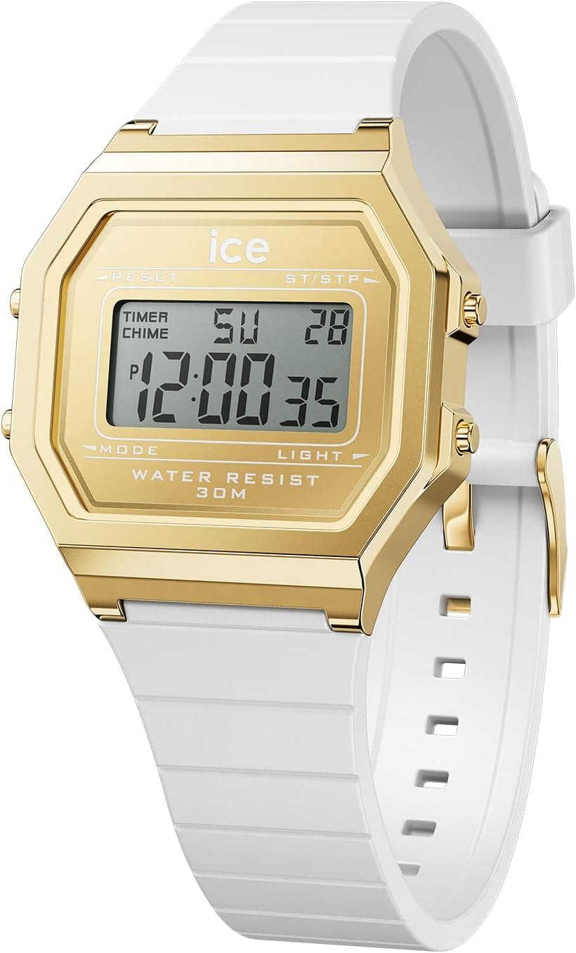 ICE-WATCH - Ice Digit Retro - Montre pour Femme avec Bracelet en Plastique (Small)