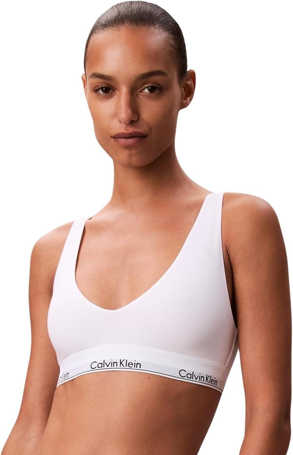 Calvin Klein Unlined Traingle Scoop Back Lv00qf8576 Triangle Femme