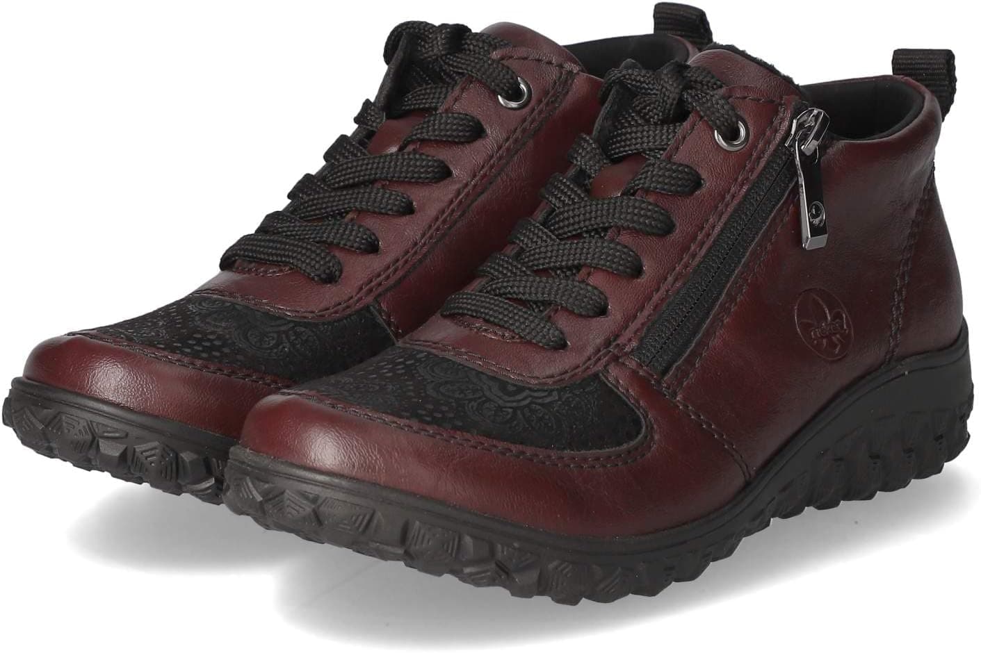 Rieker 59541 Bottes à lacets Femme