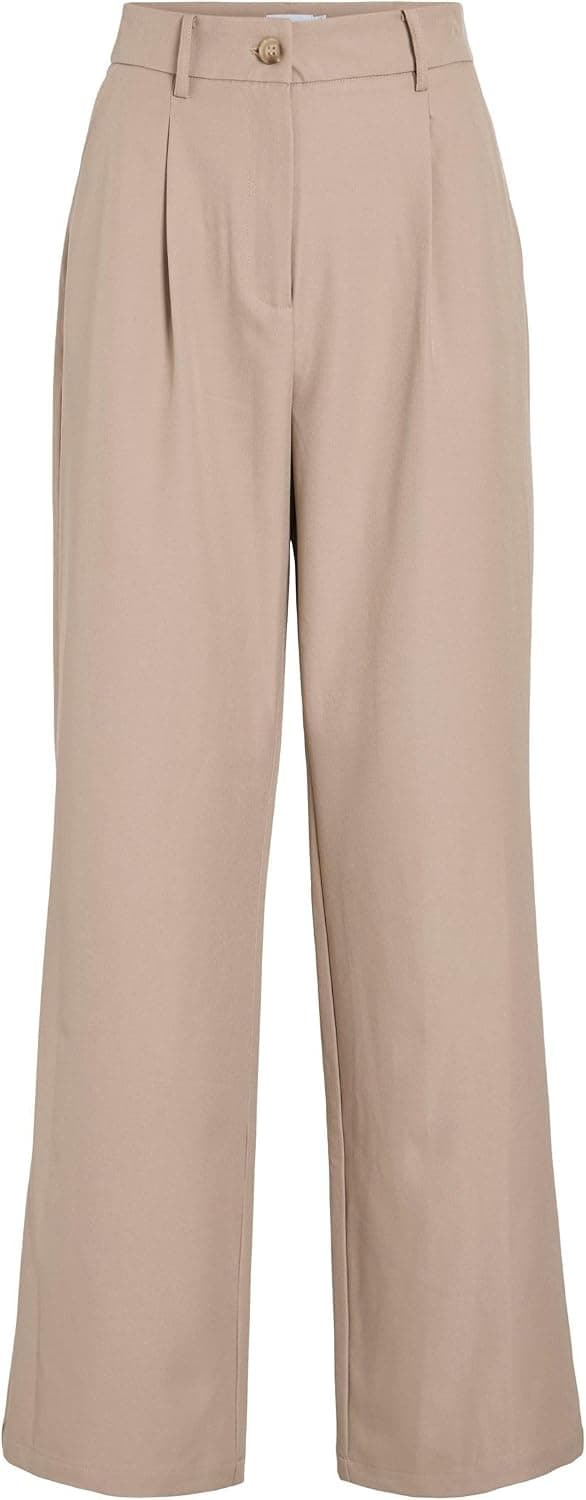 VILA Viaya Hw Pleated Wide Pants Femme