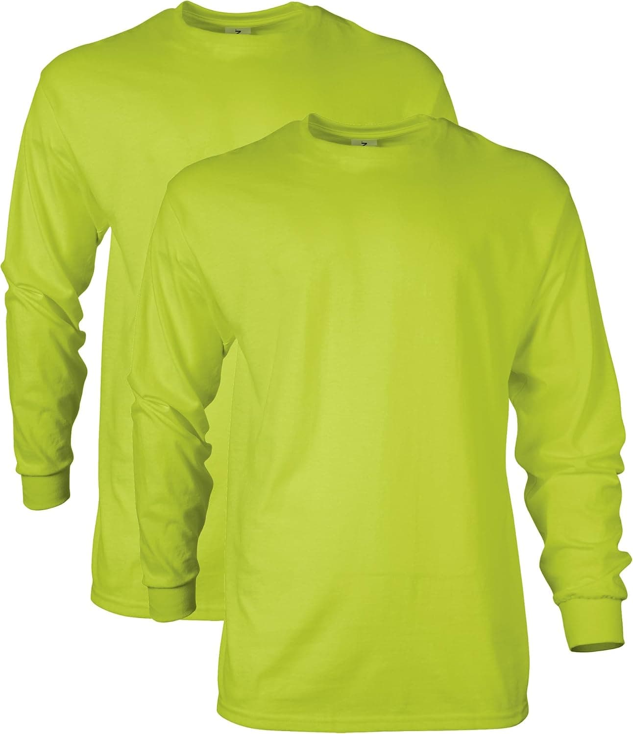 Gildan T-shirt en Ultra Coton, à Manches Longues, Style G2400 Homme (Lot de 3)