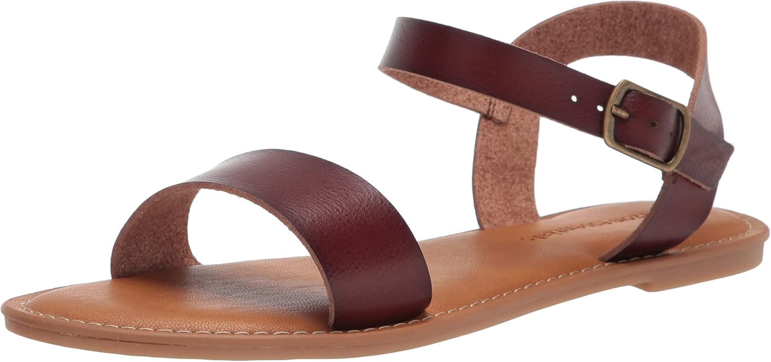 Amazon Essentials Femme Sandales à Double Bride avec Boucles