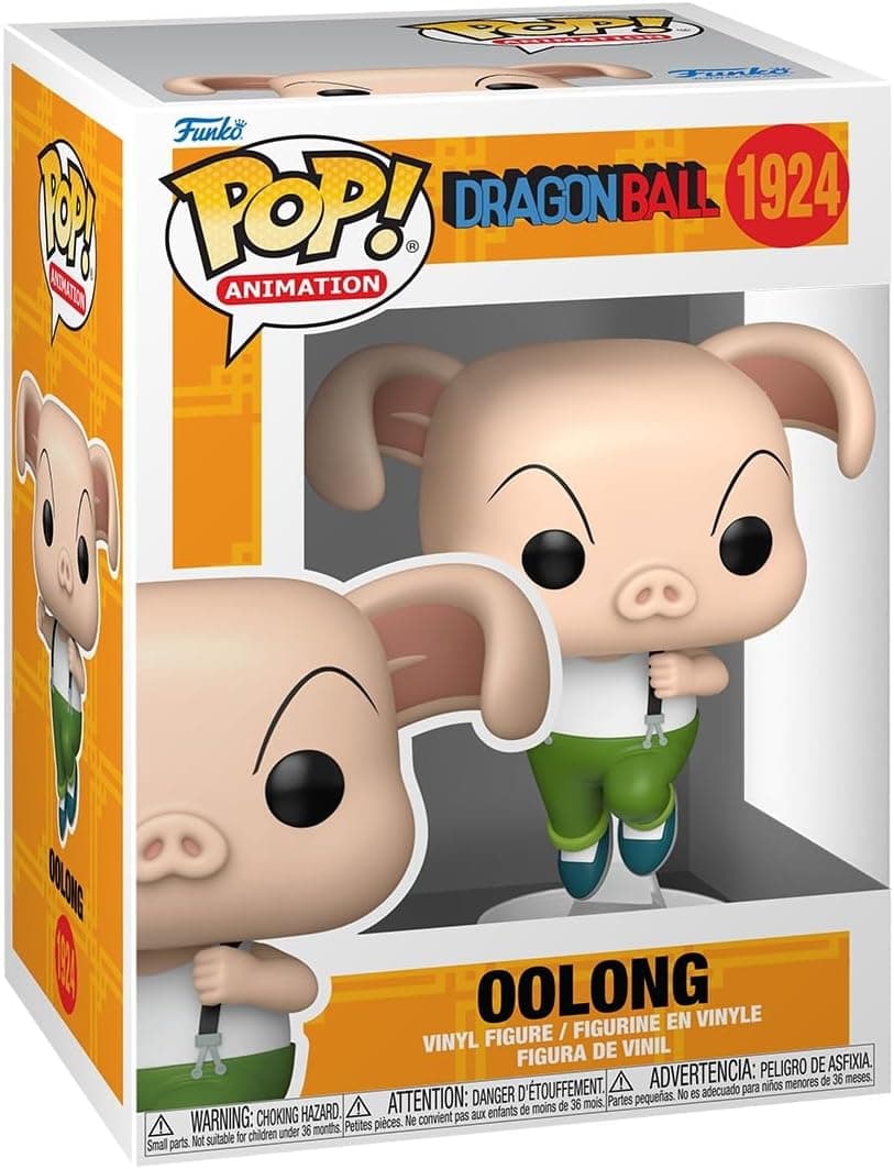 Funko Pop! Animation: Dragon Ball - Oolong | Goodies Officiels Anime - Figurine Vinyle à Collectionner - Idée Cadeau Anniversaire pour Fans et Collectionneurs