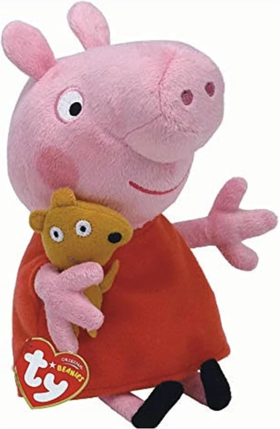 Ty – Beanies – Peppa Pig – Peppa – Peluche Douce 15 cm