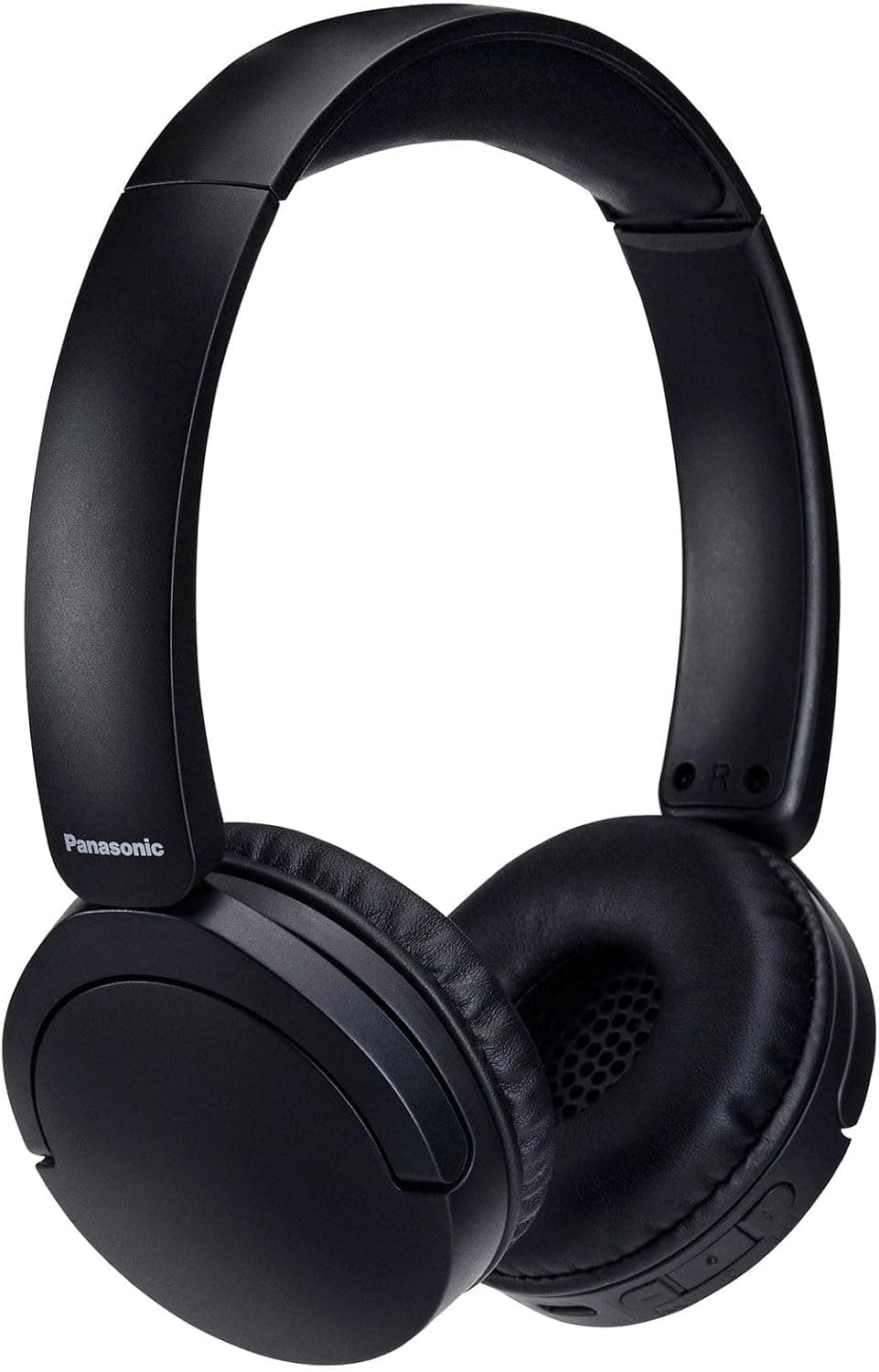 Panasonic HF630, Casque Audio sans Fil Supra-auriculaire, Micro Intégré, Bluetooth 5.3, Multipoint, Design Pivotant, jusqu'à 72 Heures d'Autonomie, USB-C, Noir