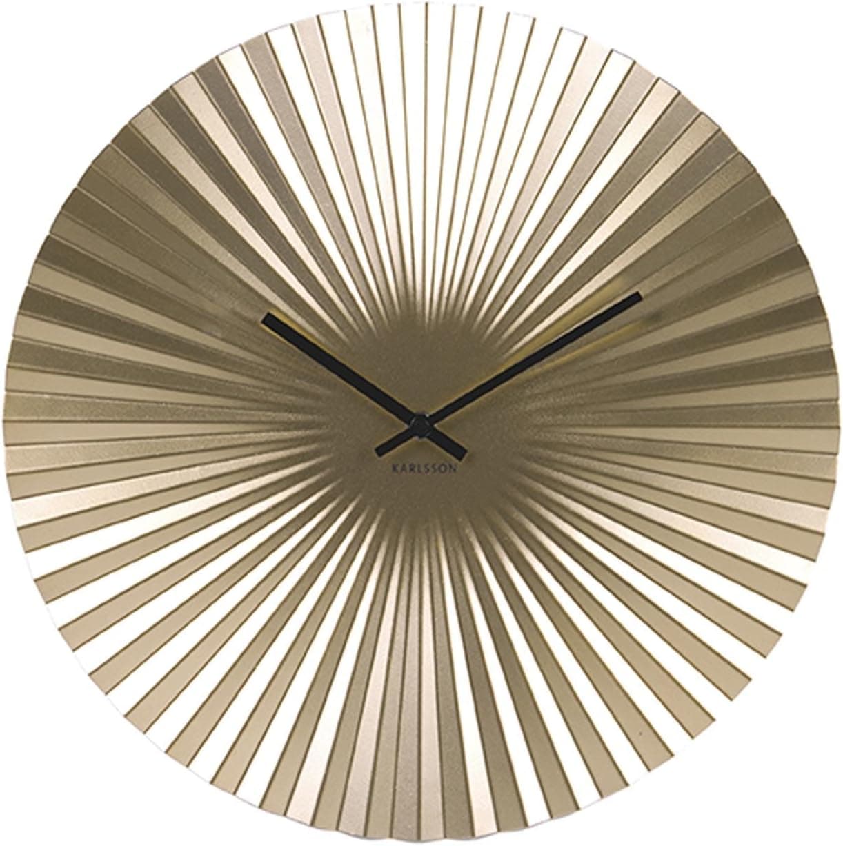 Karlsson Horloge Murale Sensu Acier Or, Ø40cm
