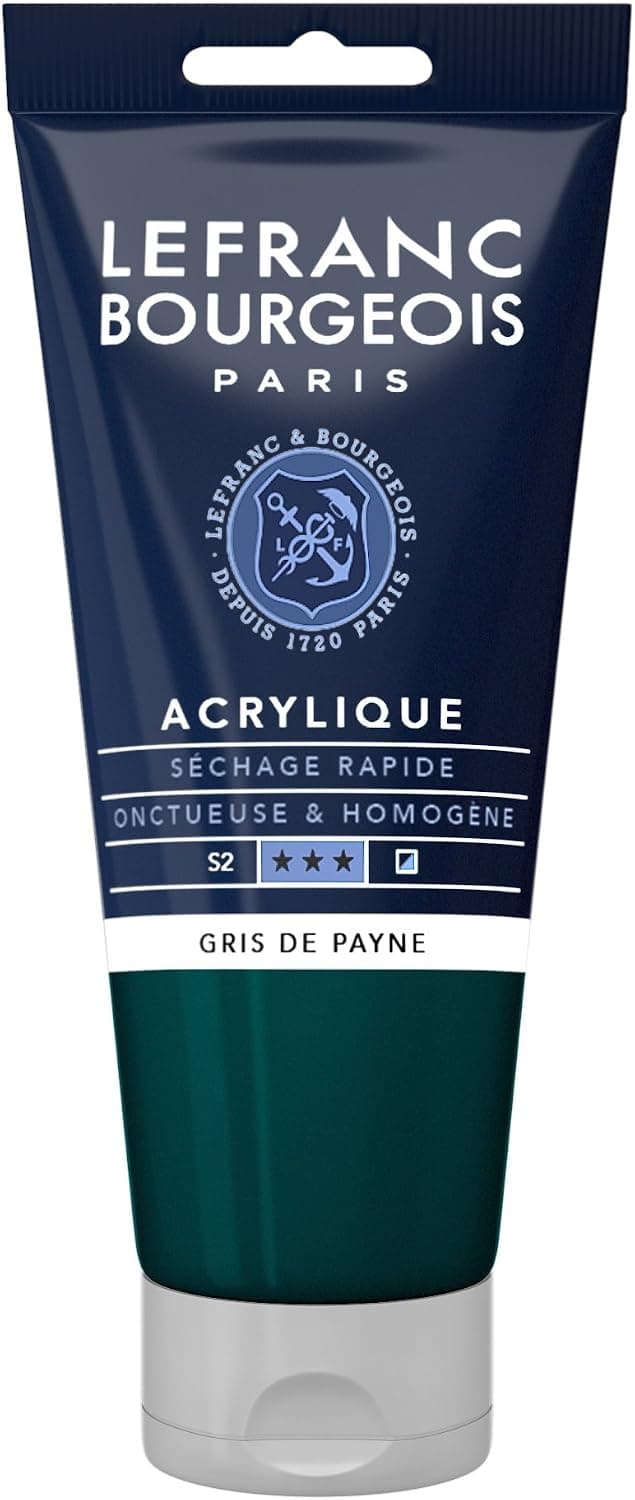 Lefranc Bourgeois Acrylique Fine Tube 80ml Gris De Payne