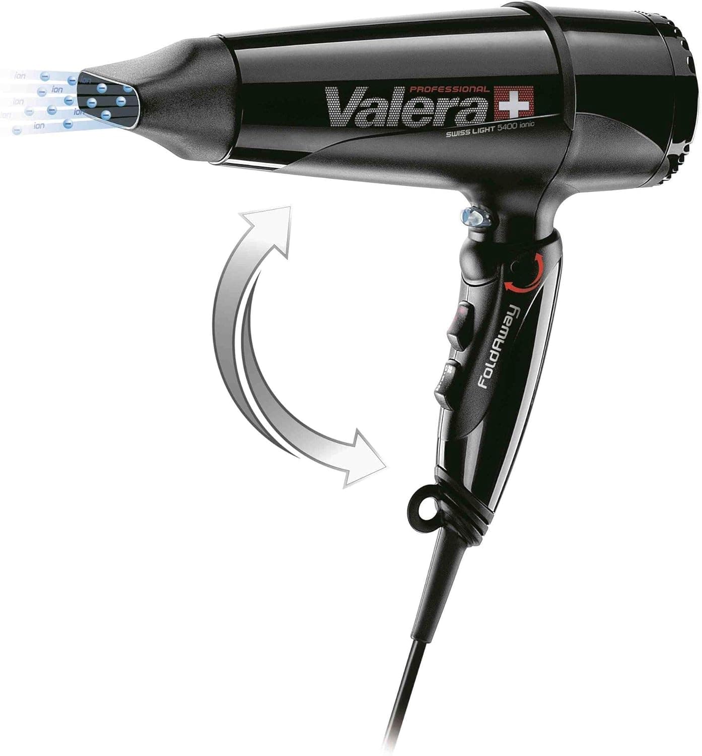 Valera SL 5400 T Sèche-cheveux pliant Swiss Light Ionic Tourmaline