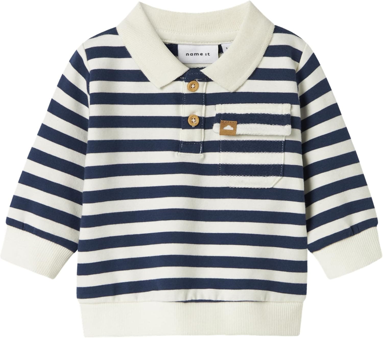 NAME IT Nbmnilsen Ls Polo Sweat Unb Nbmnilsen Ls Polo Sweat Unb Homme (Lot de 1)