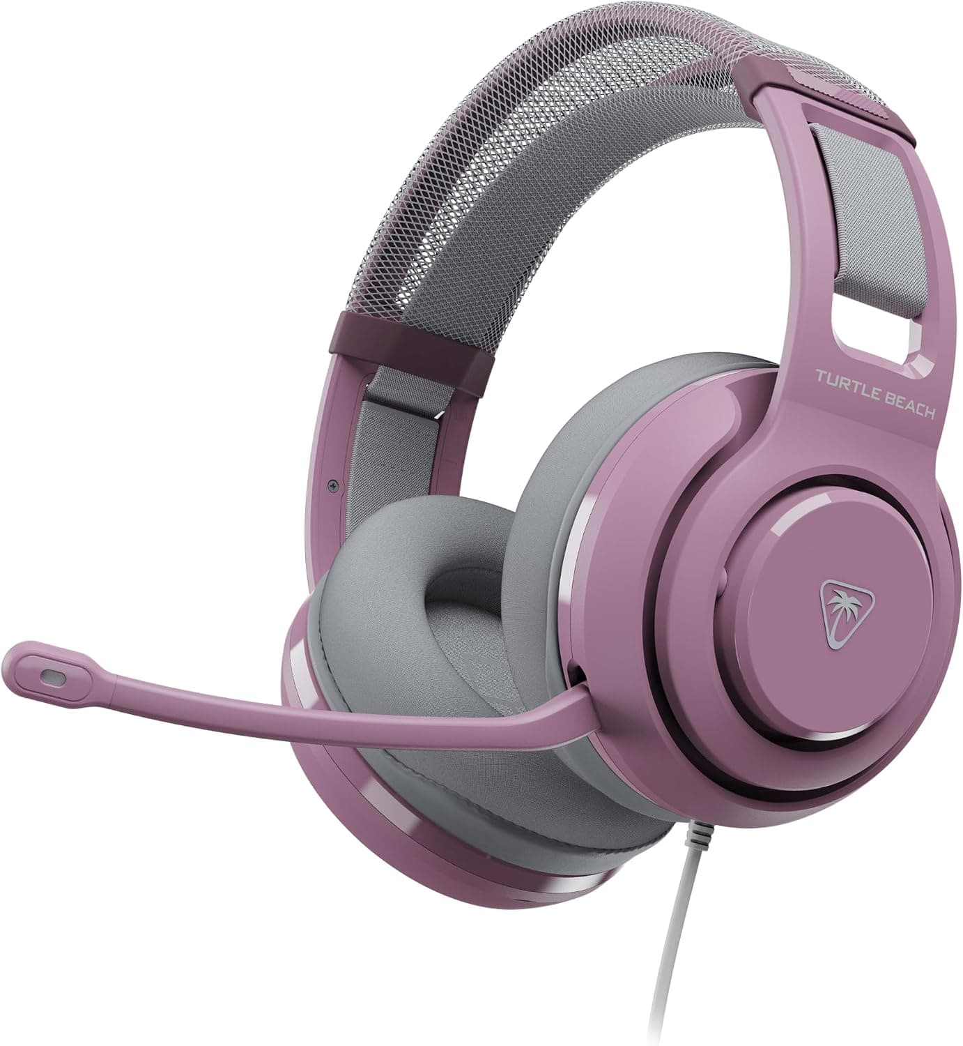 Turtle Beach Atlas 200 Lilac Mist Casque de Gaming Multi-Plateforme Filaire w/transducteurs Nanoclear de 50 mm pour Xbox, PlayStation et PC