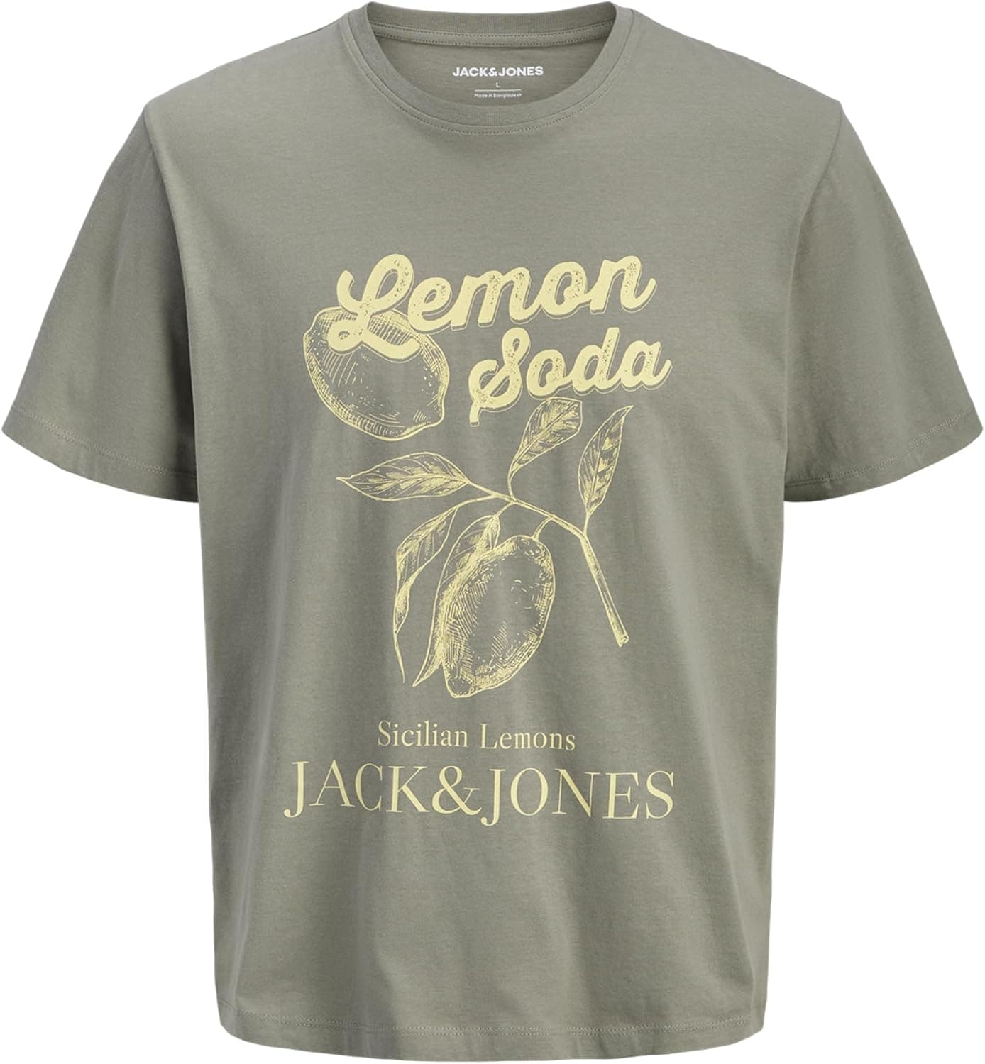 JACK & JONES Jjlarri Tee SS Crew Neck Jjlarri Tee SS Crew Neck Homme (Lot de 1)