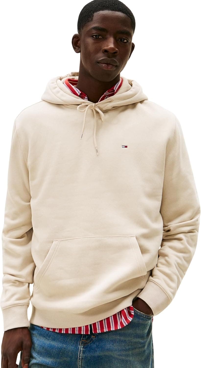 Tommy Jeans TJM Reg S Flag Hoodie Ext Dm0dm20742 Sweat à Capuche Homme (Lot de 1)