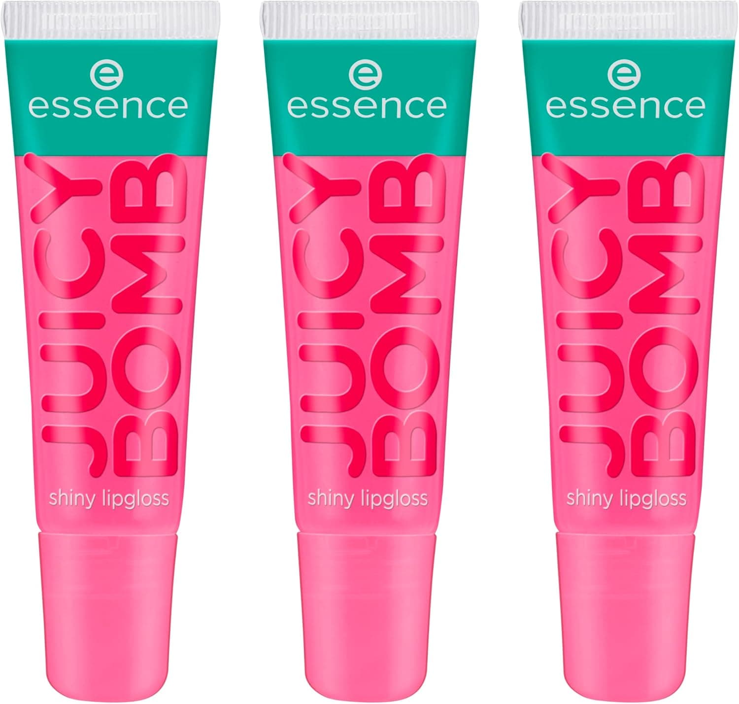 Essence - Lot de 3 Gloss à Lèvres Juicy Bomb Shiny Lipgloss - 102 Witty Watermelon