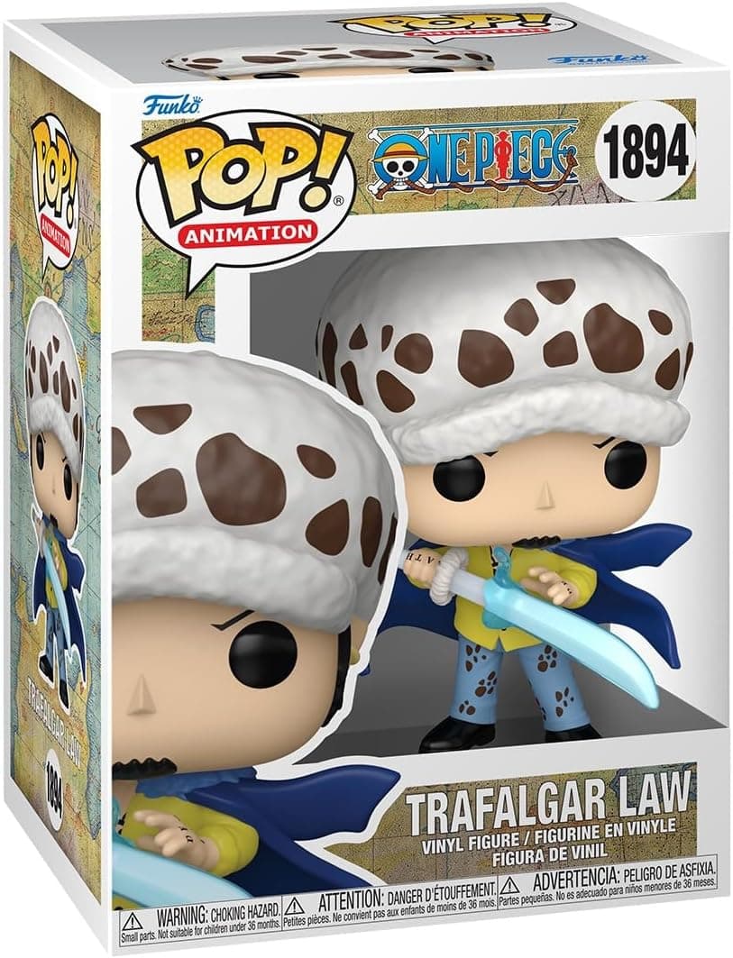 Funko One Piece Trafalgar Law Pop n°1894 Unisex Pop Standard Polyvinyl Chloride