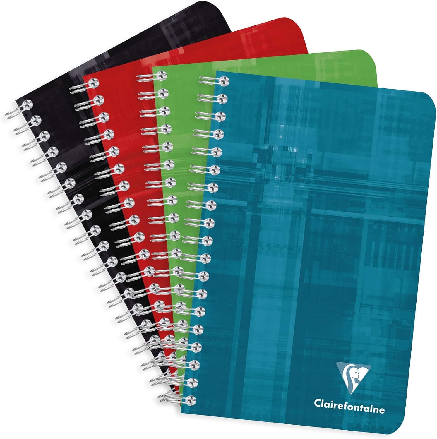 Clairefontaine 68682C - Carnet Spirale 11x17cm 100p Petits Carreaux 90g