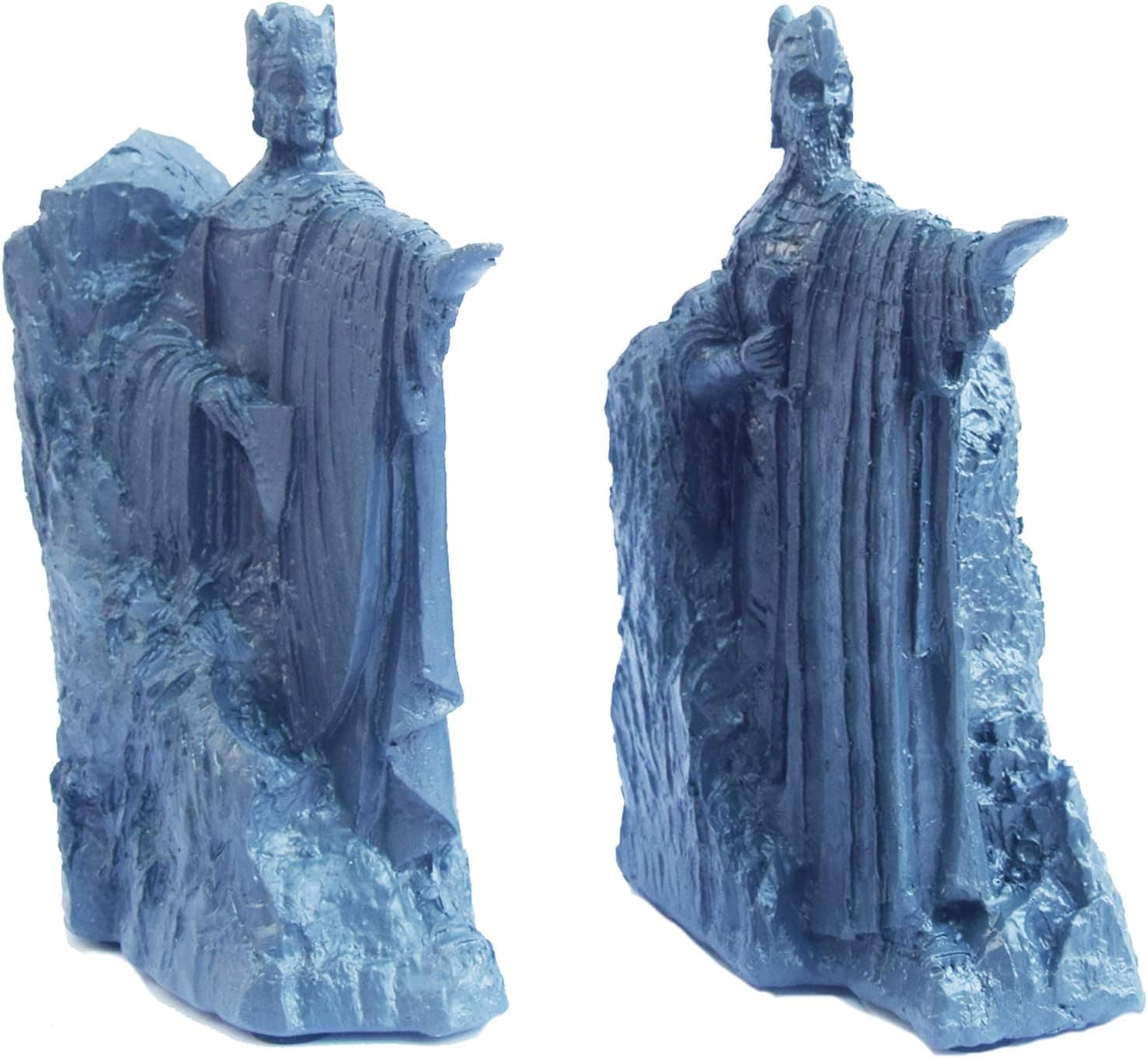 Serre-Livres décoratifs de Table de Statue de Serre-Livres d'argonath, Sculpture modèle de Hobbit, Serre-Livres de Statue de Seigneur des Anneaux, séparateurs de Livre en résine