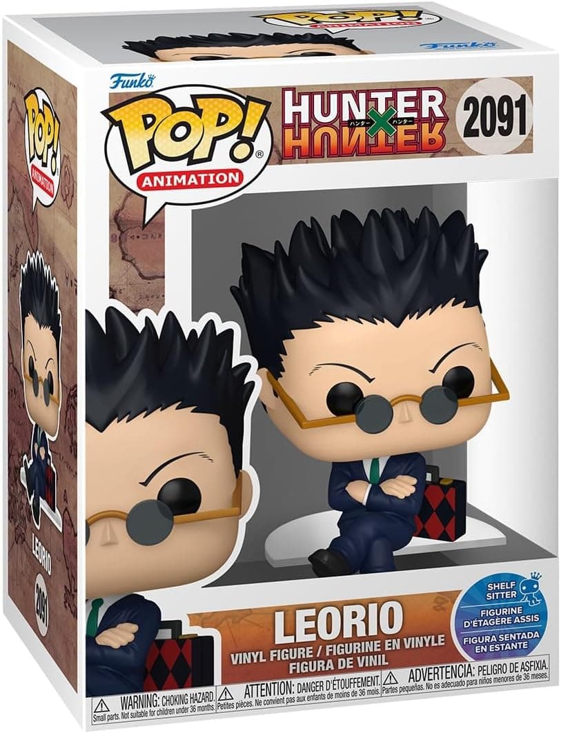 Funko Pop! Animation: Hunter X Hunter - Leorio - Shelf Sitter - Figurine en Vinyle à Collectionner - Idée de Cadeau - Anime Fans