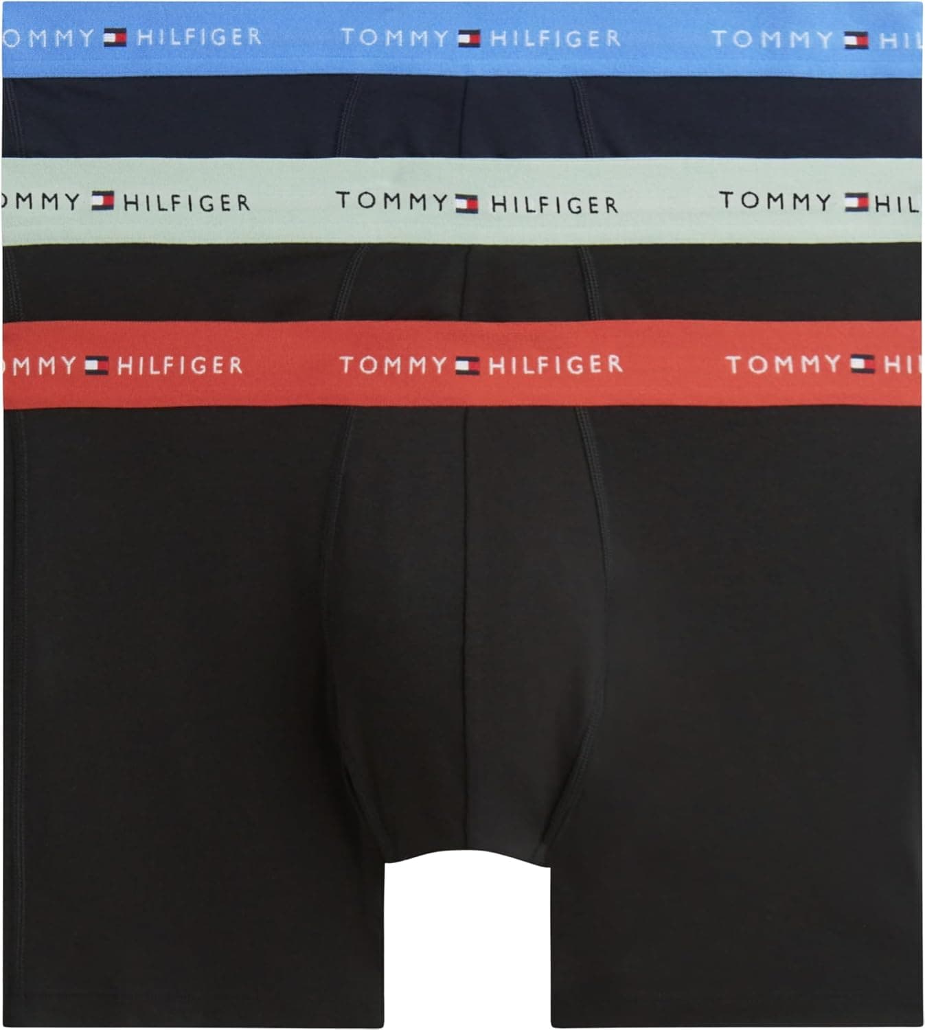 Tommy Hilfiger 3p Boxer Brief WB Um0um03874 Boxer Homme (Lot de 1)