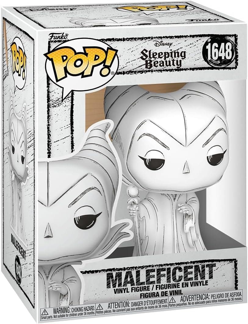 Funko Pop! Disney: Sketched - Maleficent - Figurine en Vinyle à Collectionner - Idée de Cadeau - Produits Officiels - Cartoon Fans