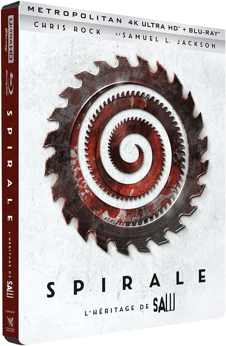 Spirale : l'héritage de Saw [4K Ultra-HD + Blu-Ray-Édition boîtier SteelBook]
