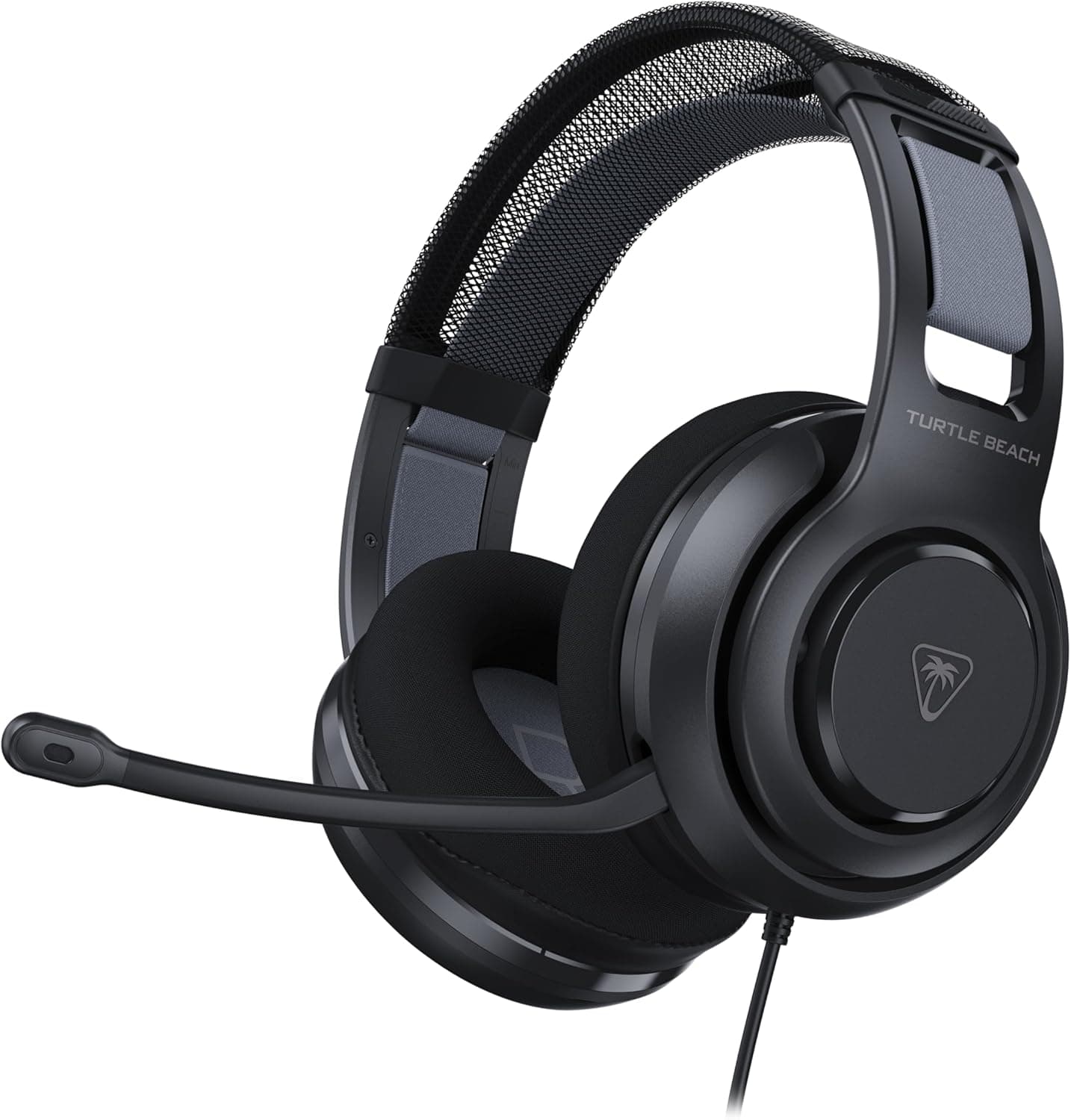 Turtle Beach Atlas 200 Noir Xbox Casque de Gaming Multi-Plateforme Filaire w/transducteurs Nanoclear de 50 mm pour Xbox, PlayStation, PC