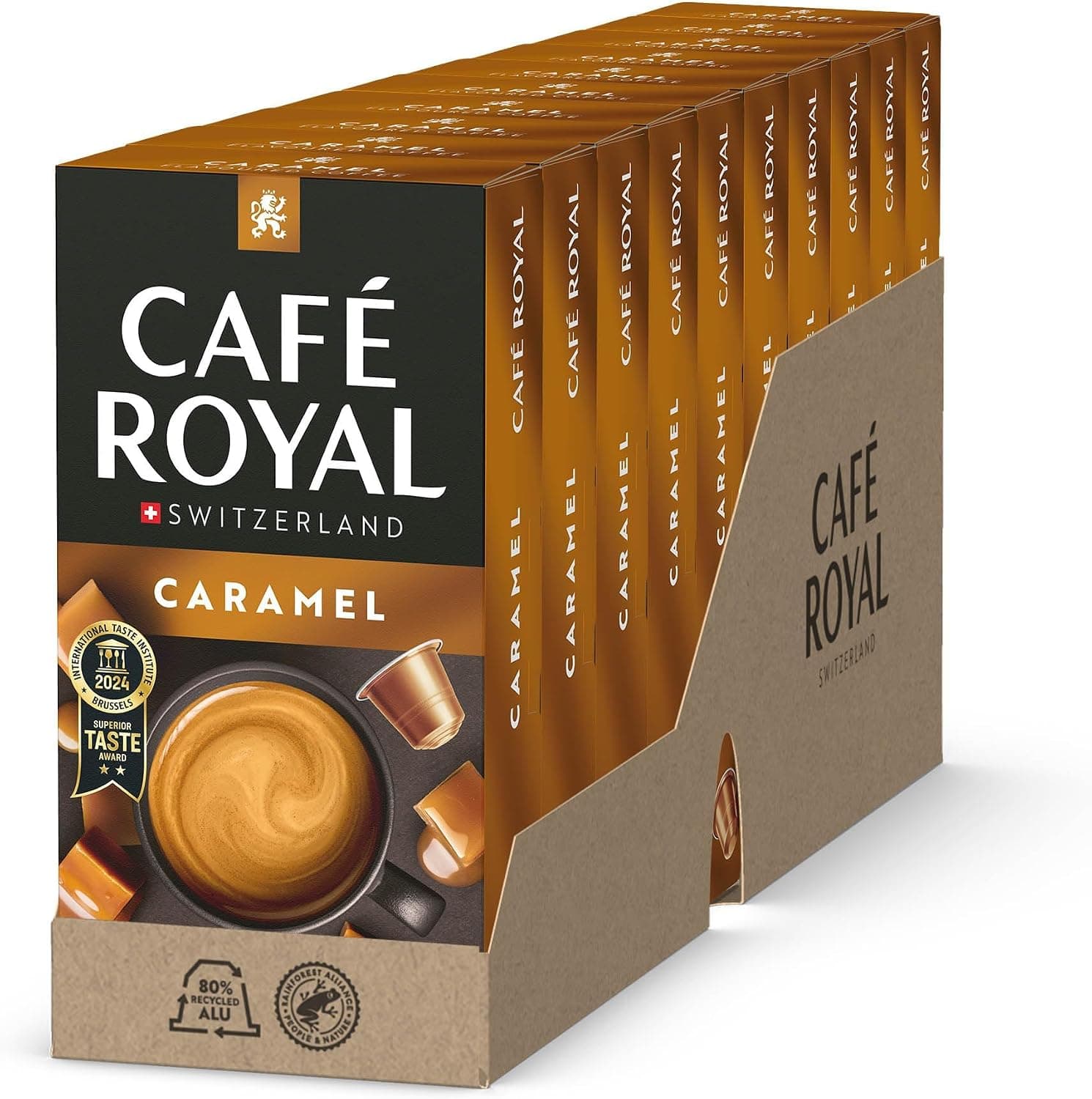 Café Royal Caramel - 100 capsules compatibles Nespresso®